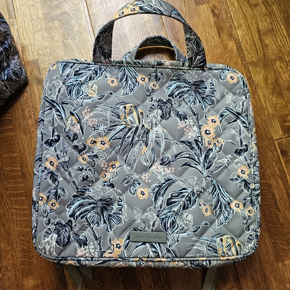 Vera Bradley 4 PIECE SET Rain Forest Toile Travel Bag - Picture 11 of 16